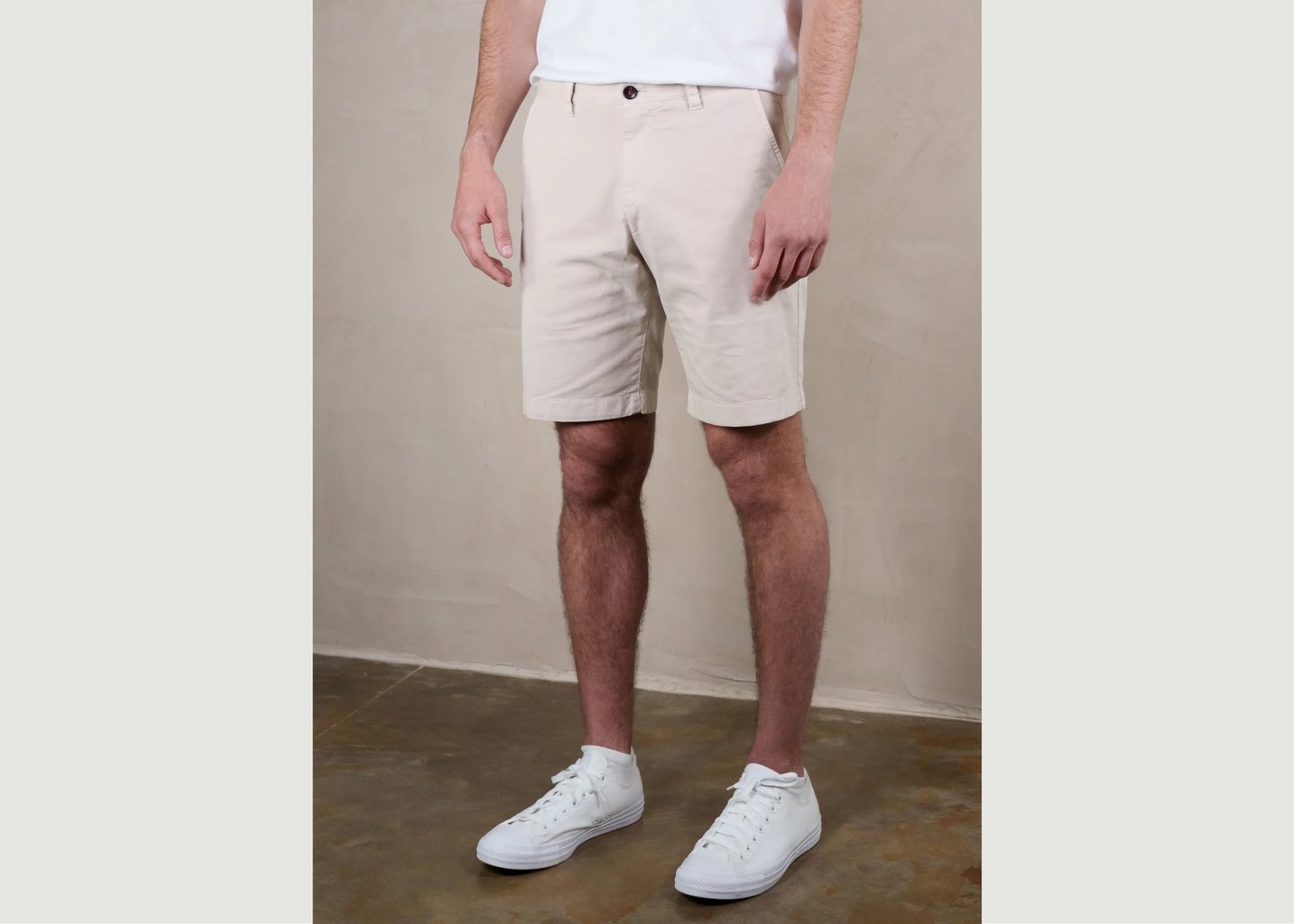 l'exception Bermuda Fluid Touch Beige Henry Paris