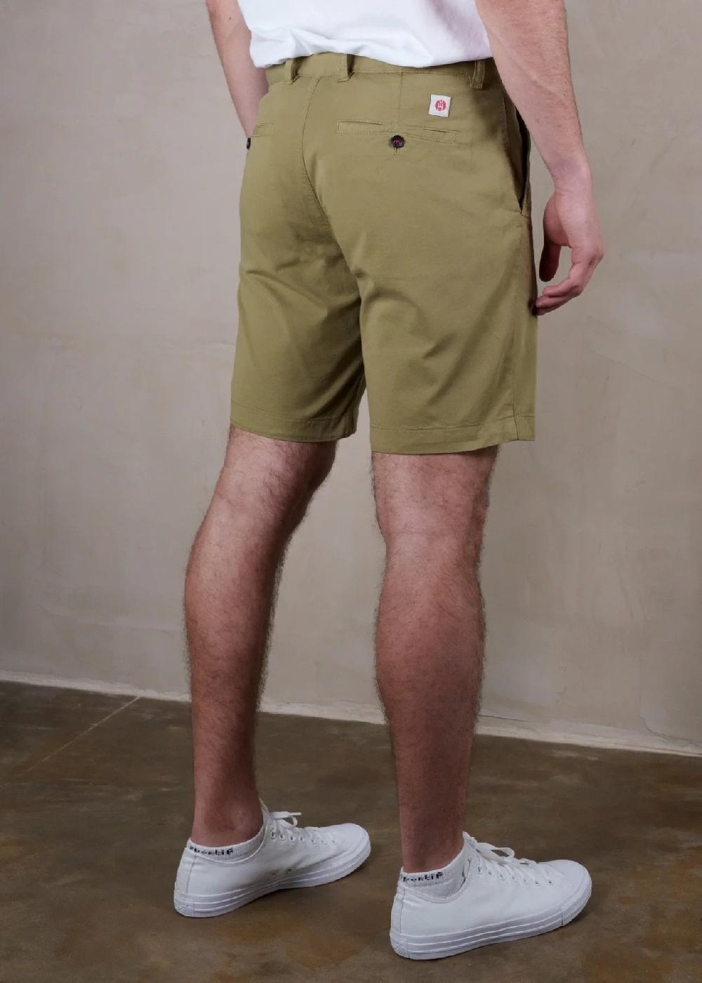 L'exception Bermuda Fluid Touch Olive Henry Paris