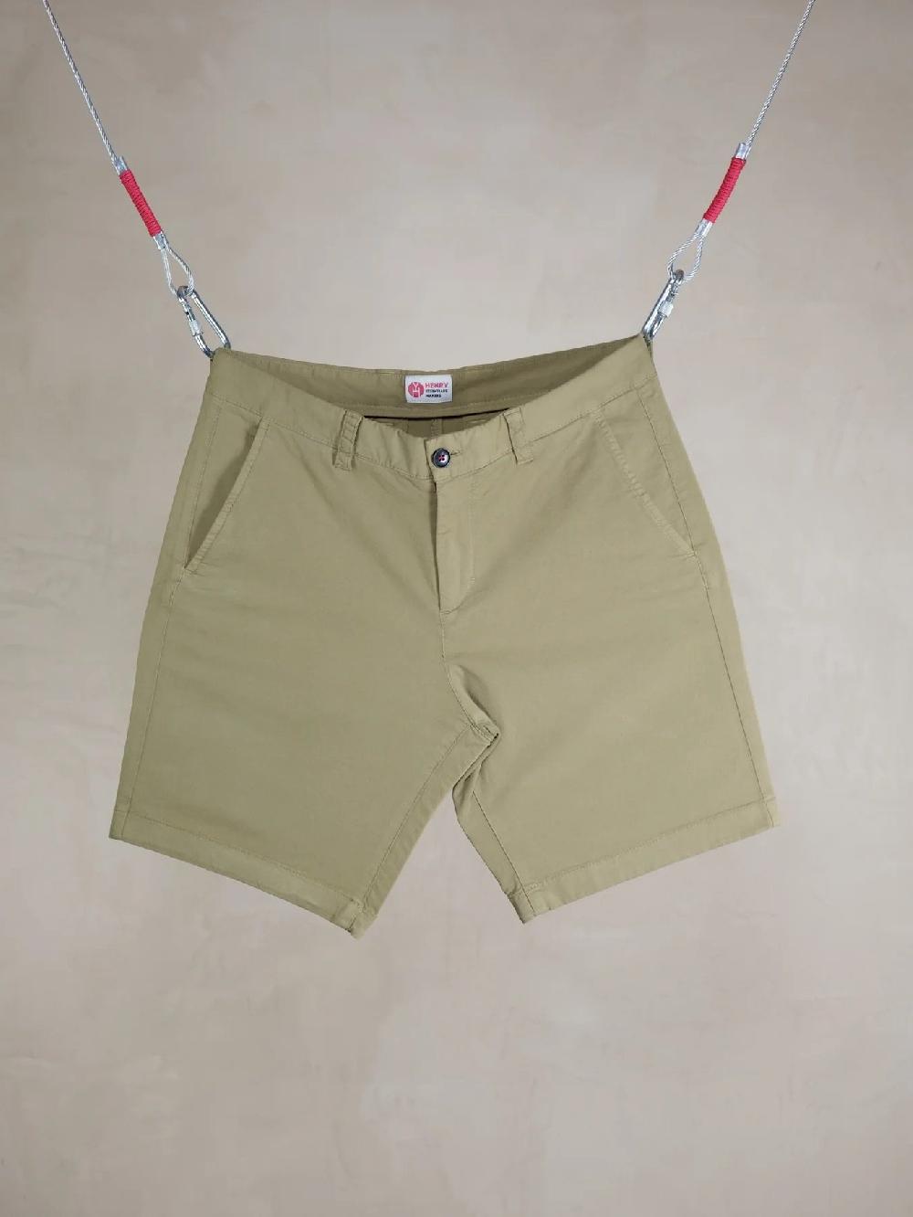 L'exception Bermuda Fluid Touch Olive Henry Paris