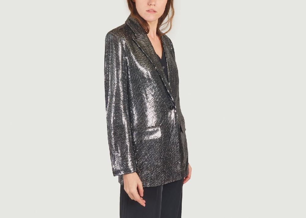 L'exception Blazer à Sequins Noir Second Female
