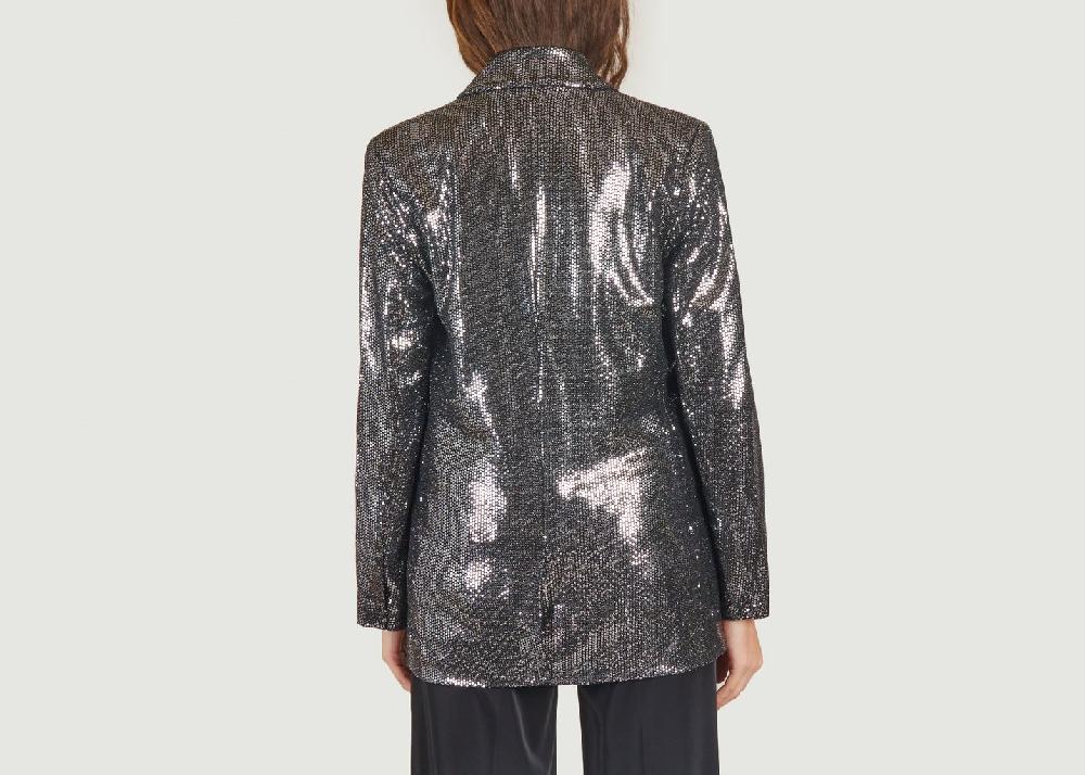 L'exception Blazer à Sequins Noir Second Female