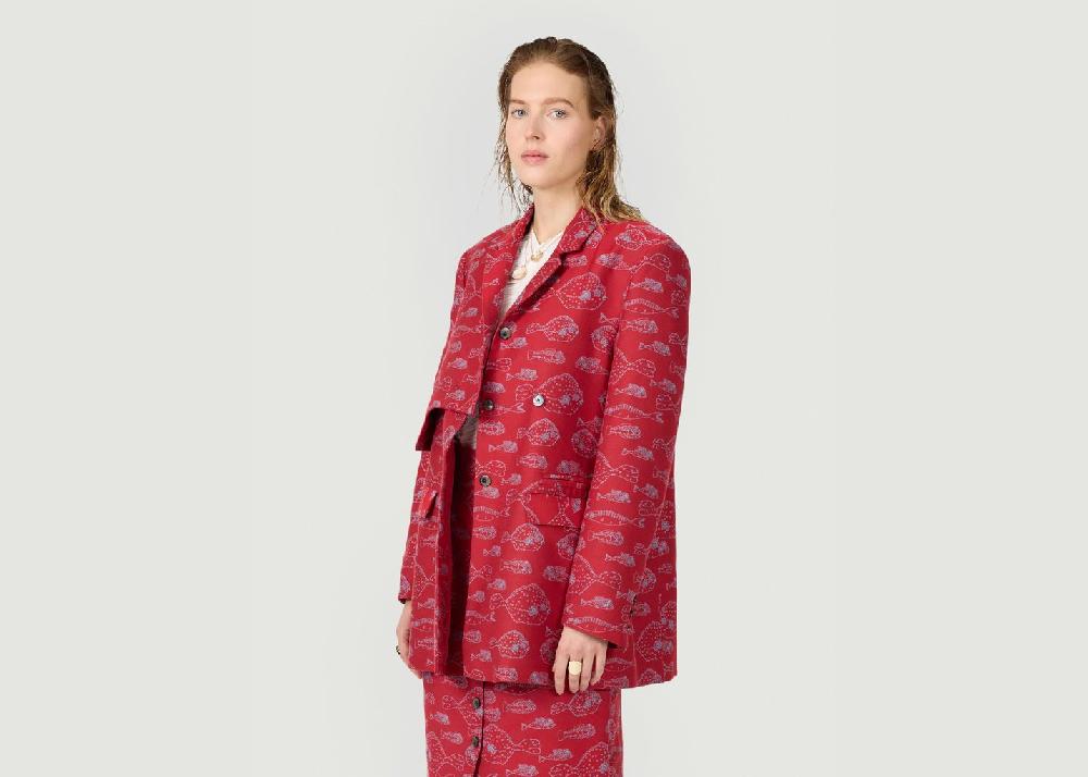 L'exception Blazer Angus Imprimé Heimstone