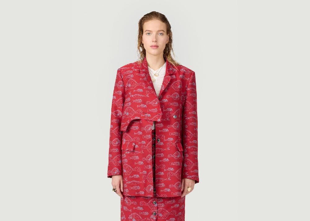 l'exception Blazer Angus Imprimé Heimstone