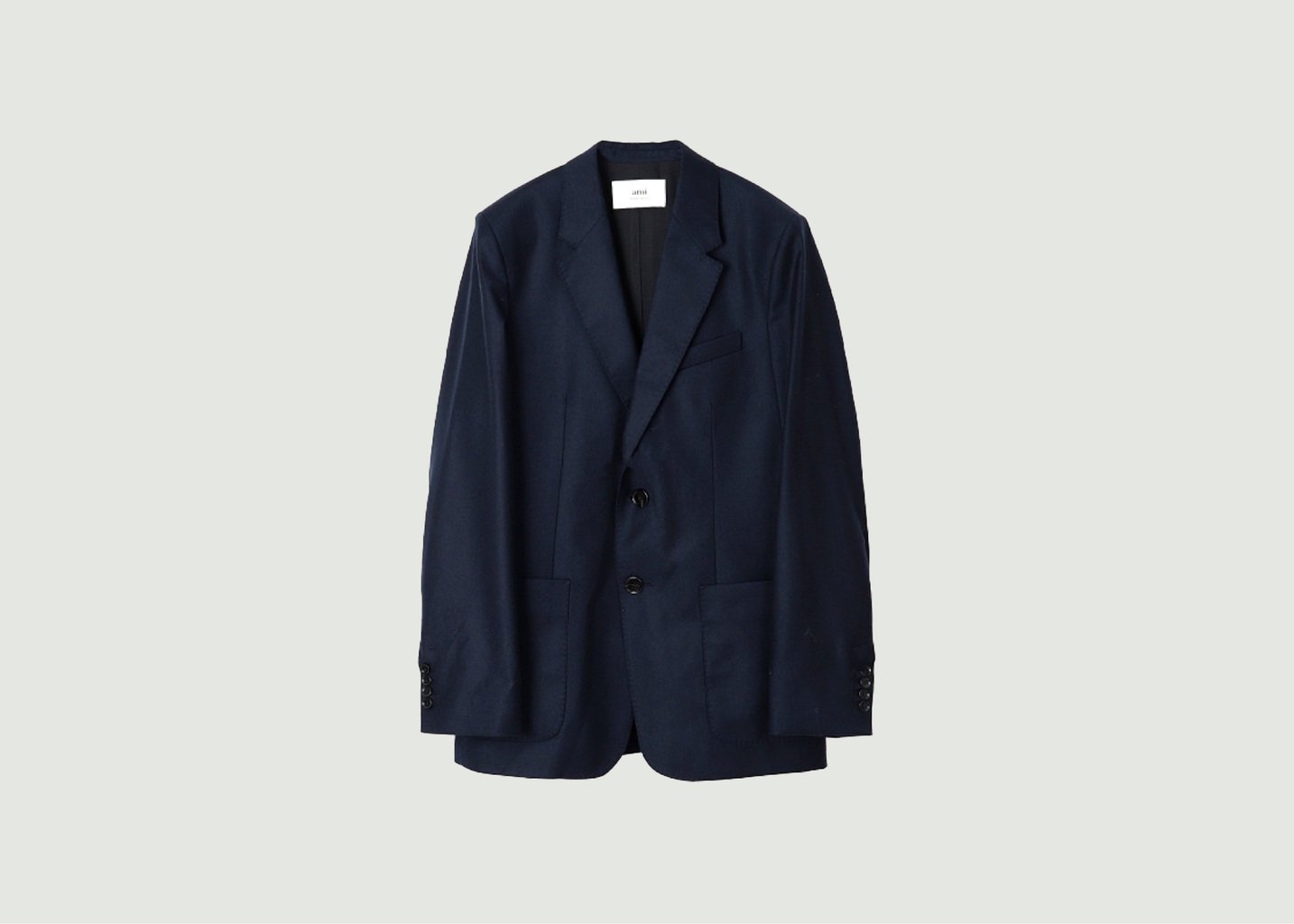 l'exception Blazer Bleu Marine AMI Paris