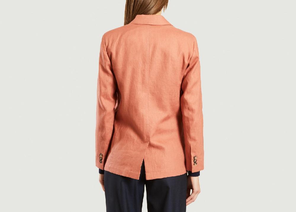 L'exception Blazer Croisé Rose Laquintane