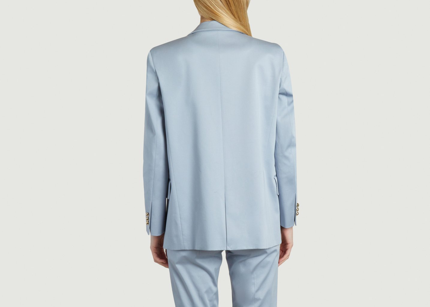 L'exception Blazer Janice Bleu Clair Ba&sh