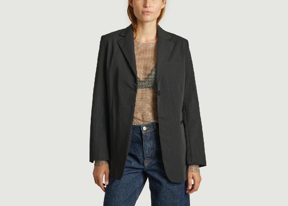 L'exception Blazer Mara Noir Samsoe & Samsoe