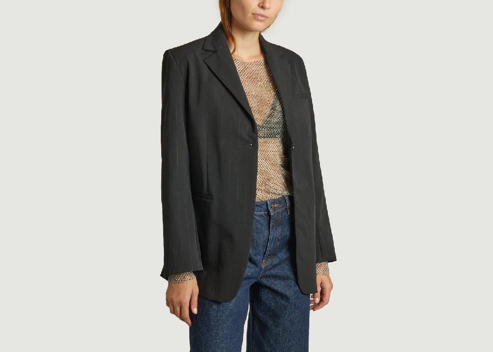 L'exception Blazer Mara Noir Samsoe & Samsoe