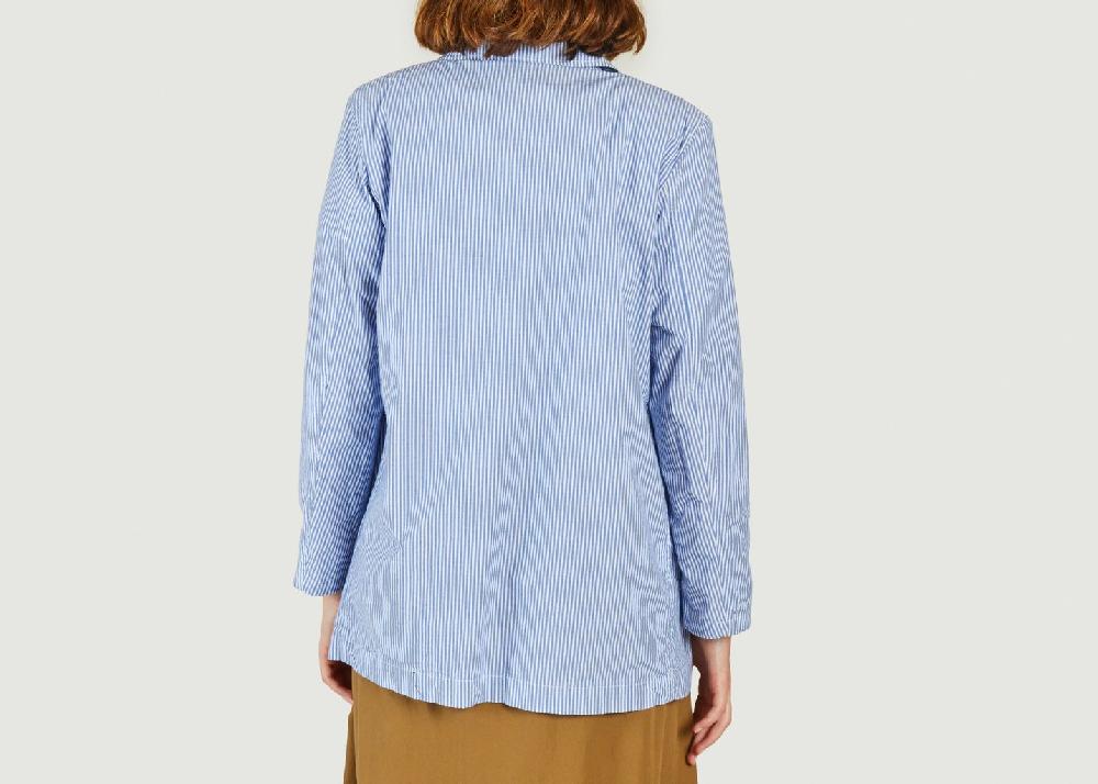 L'exception Blazer Vouzieto Bleu Clair Diega