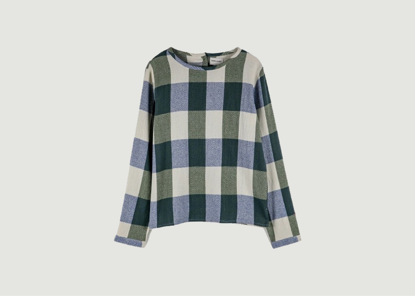 l'exception Blouse à carreaux Imprimé Bobo Choses