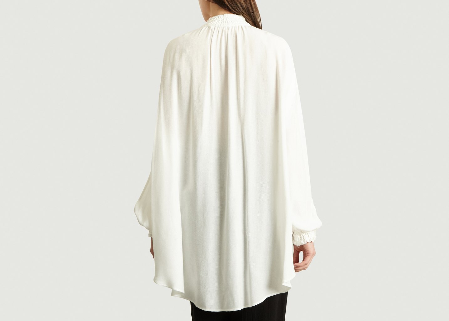 L'exception Blouse A Laçage Gentle Ecru IRO Paris