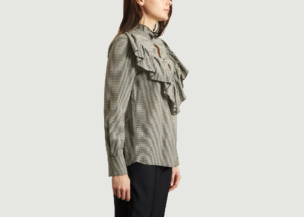L'exception Blouse à Volants Noir See By Chloé