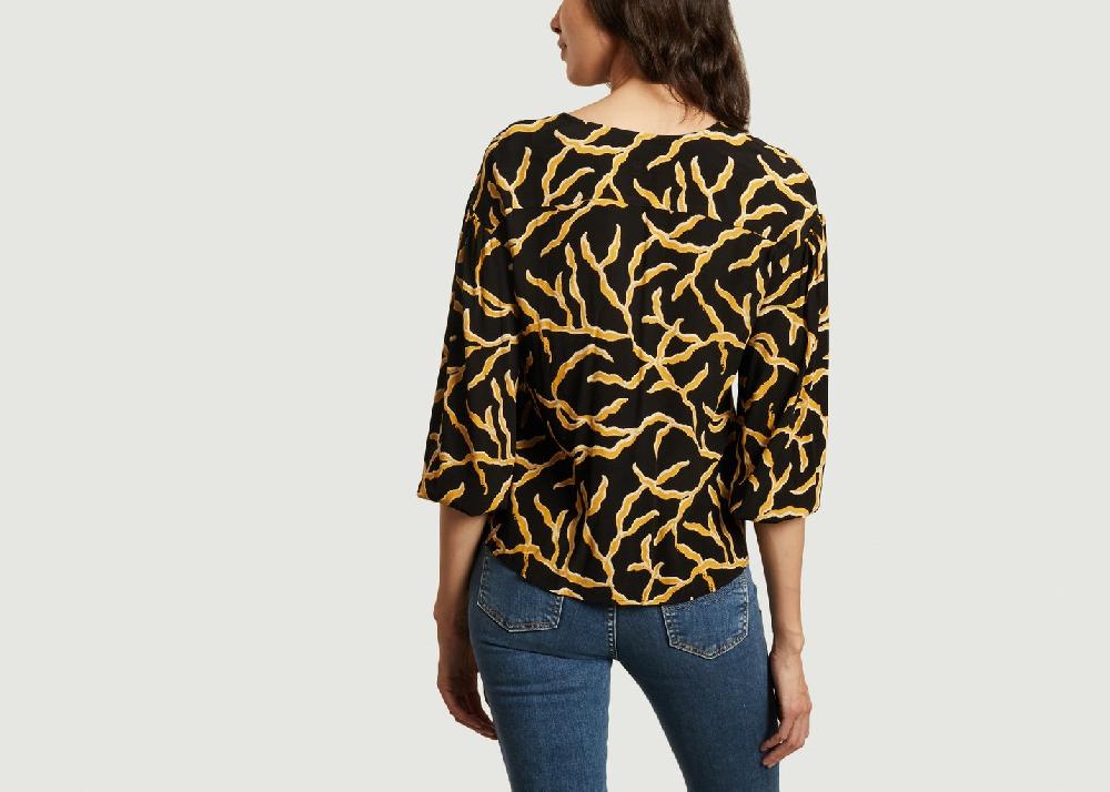 L'exception Blouse Clea Noir Ba&sh