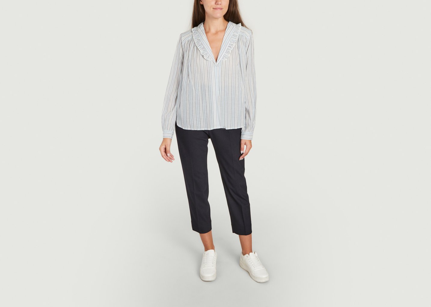 L'exception Blouse Coucou Rayé Bleu Leon & Harper