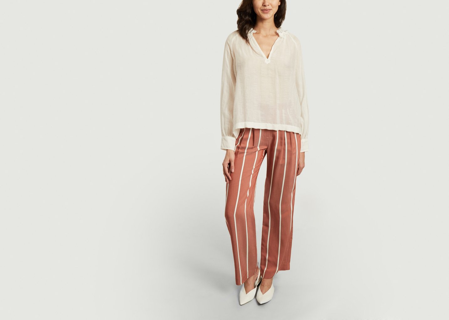 L'exception Blouse Digue Blanc Masscob