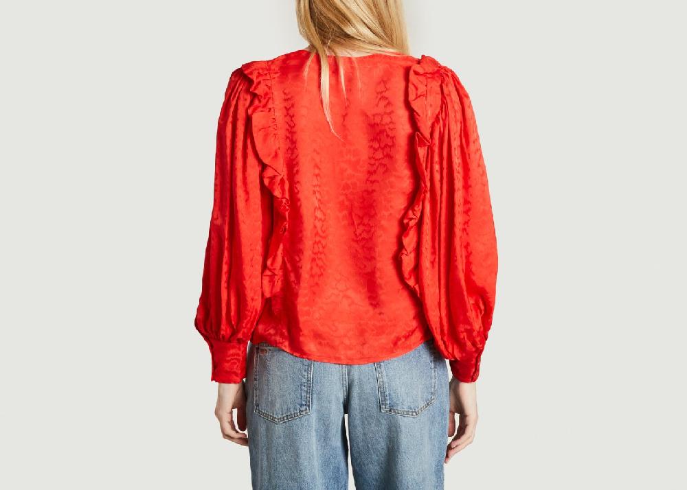L'exception Blouse Dustin Rouge Roseanna