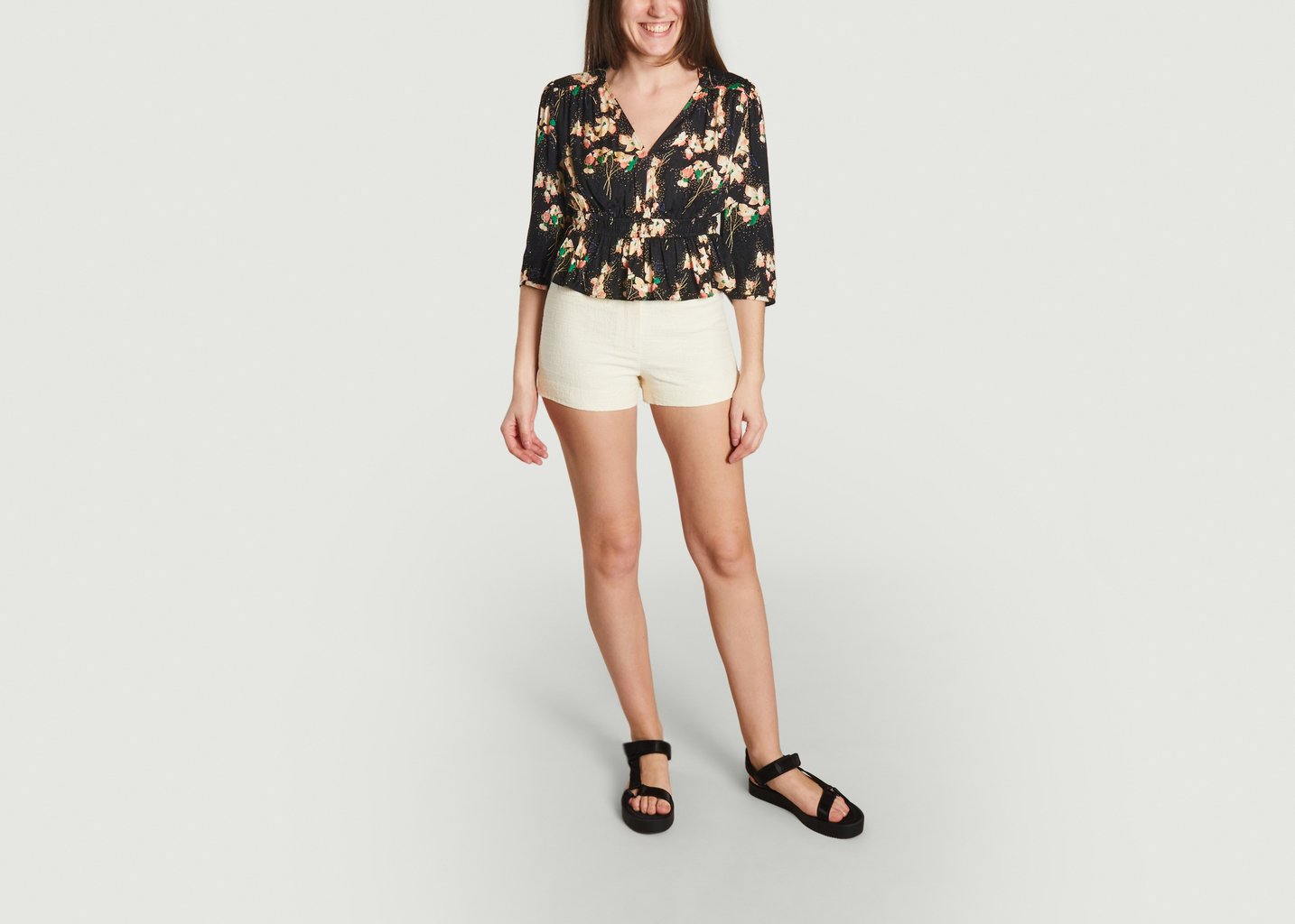 L'exception Blouse Edon Imprimé Ba&sh
