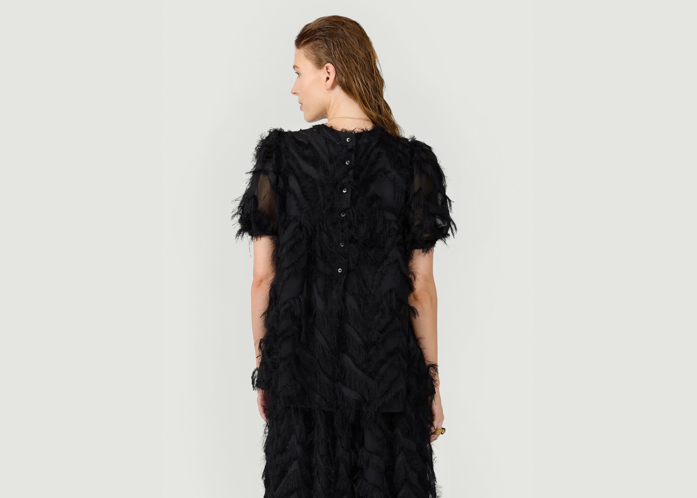 L'exception Blouse Gaya Noir Heimstone