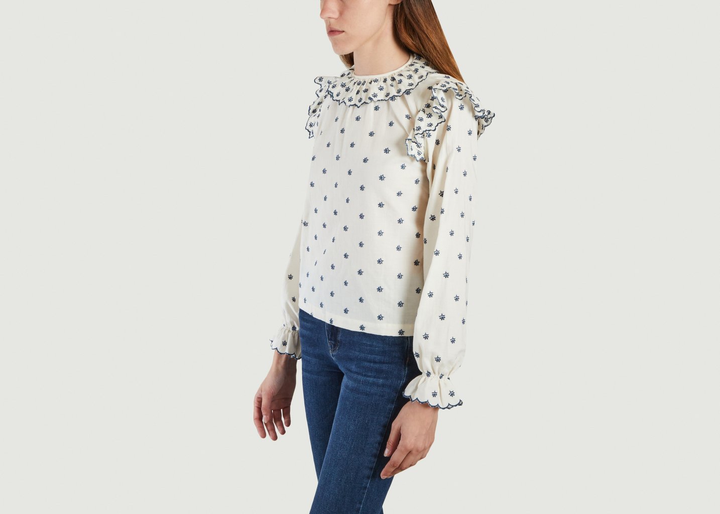 L'exception Blouse Gilda Ecru The New Society