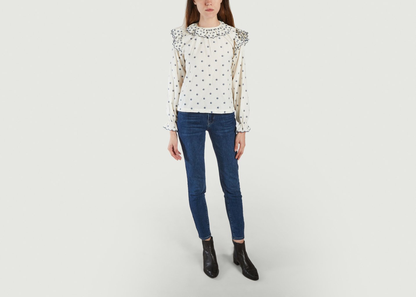L'exception Blouse Gilda Ecru The New Society