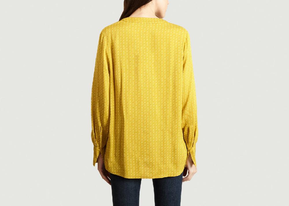 L'exception Blouse Hamill Ocre Samsoe & Samsoe