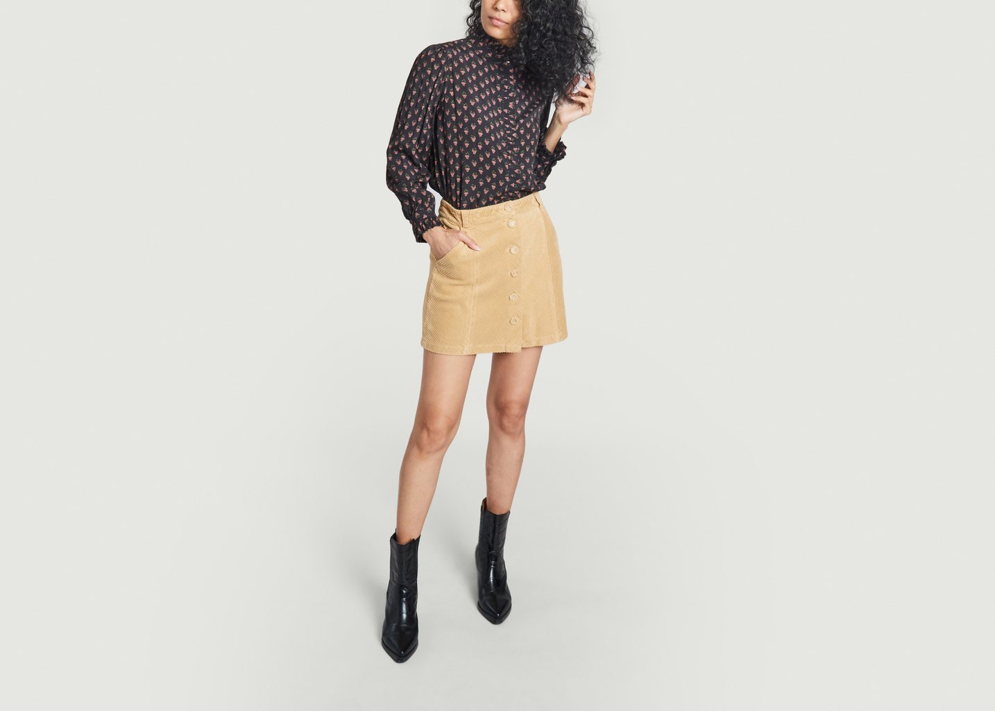 L'exception Blouse Imprimée Imprimé Emile & Ida