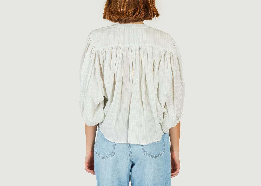 L'exception Blouse Ink Blanc Bellerose