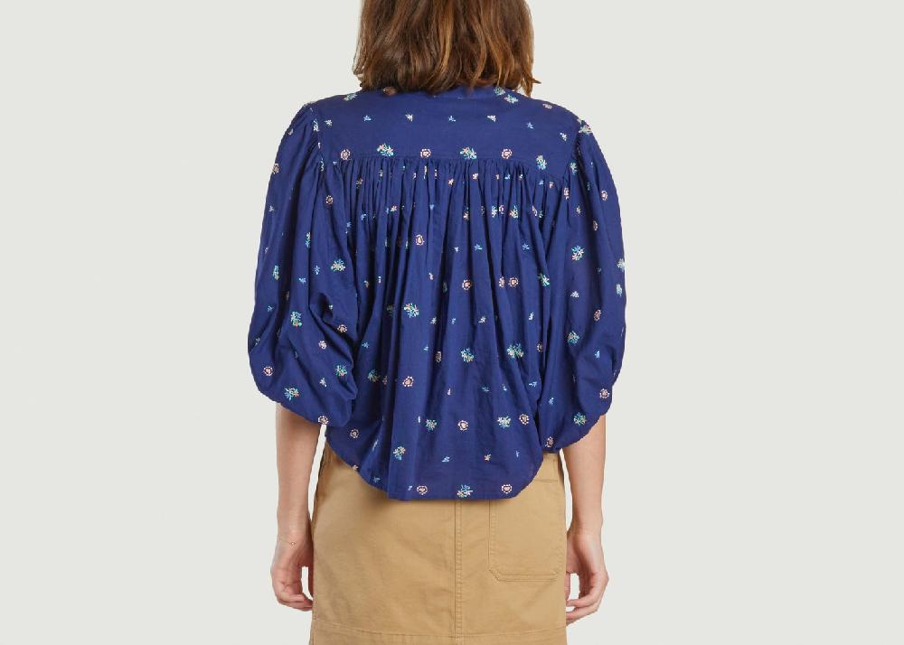L'exception Blouse Ink Bleu Marine Bellerose