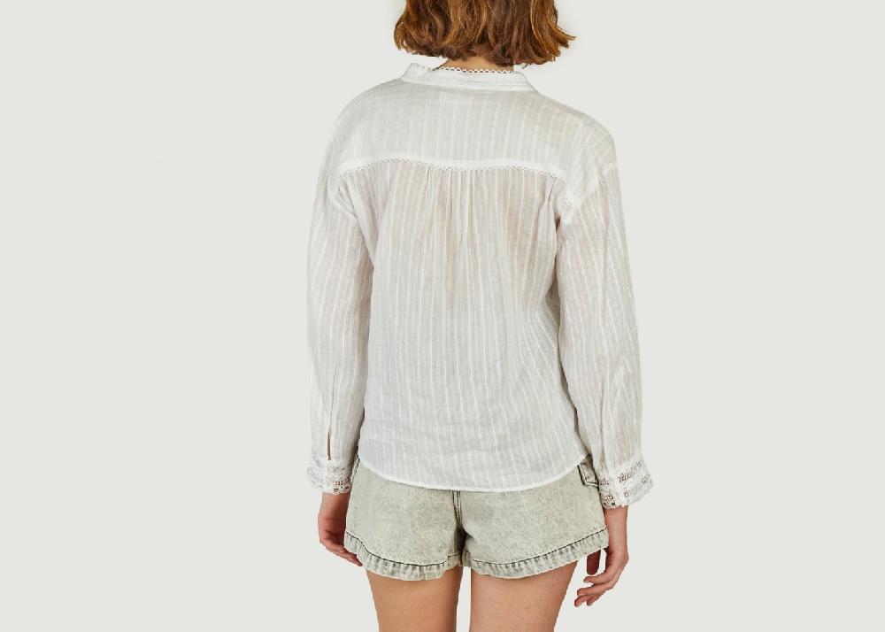 L'exception Blouse Leony Blanc Suncoo
