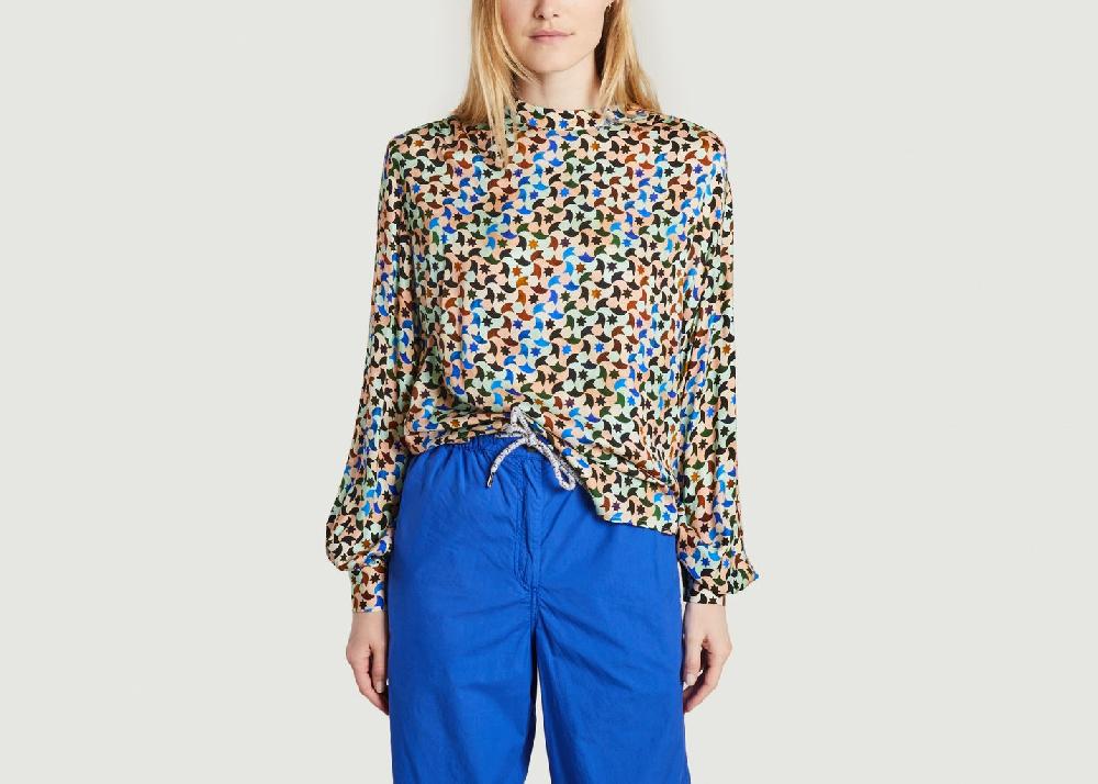 l'exception Blouse Liliane Multicolore Modetrotter