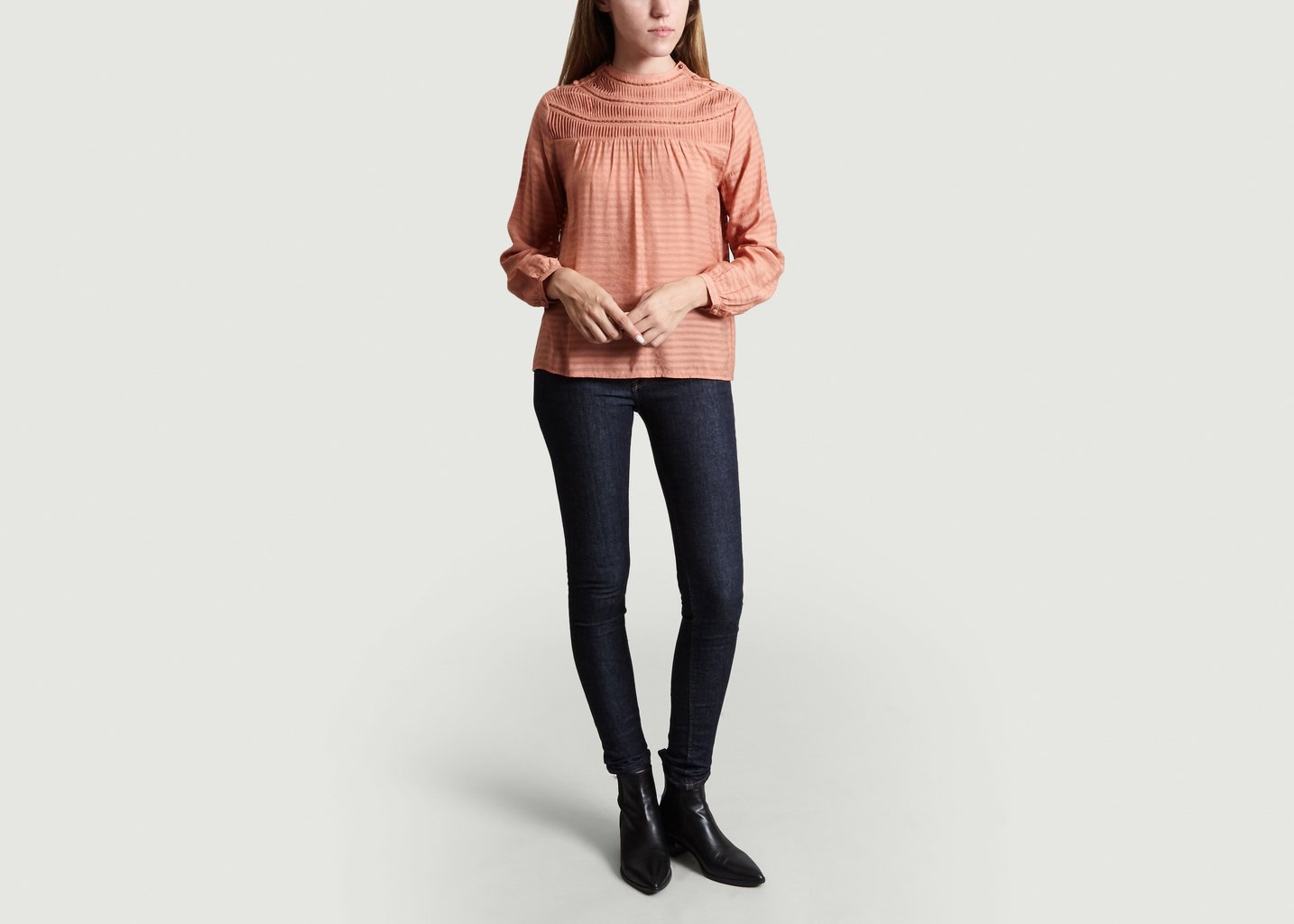 L'exception Blouse Miss Bloom Rose Sessùn