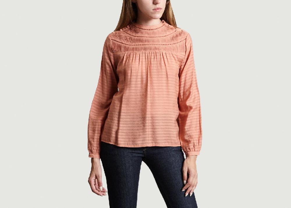 l'exception Blouse Miss Bloom Rose Sessùn