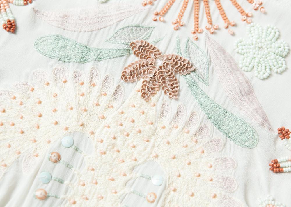 L'exception Blouse Nanouck Ecru Antik Batik