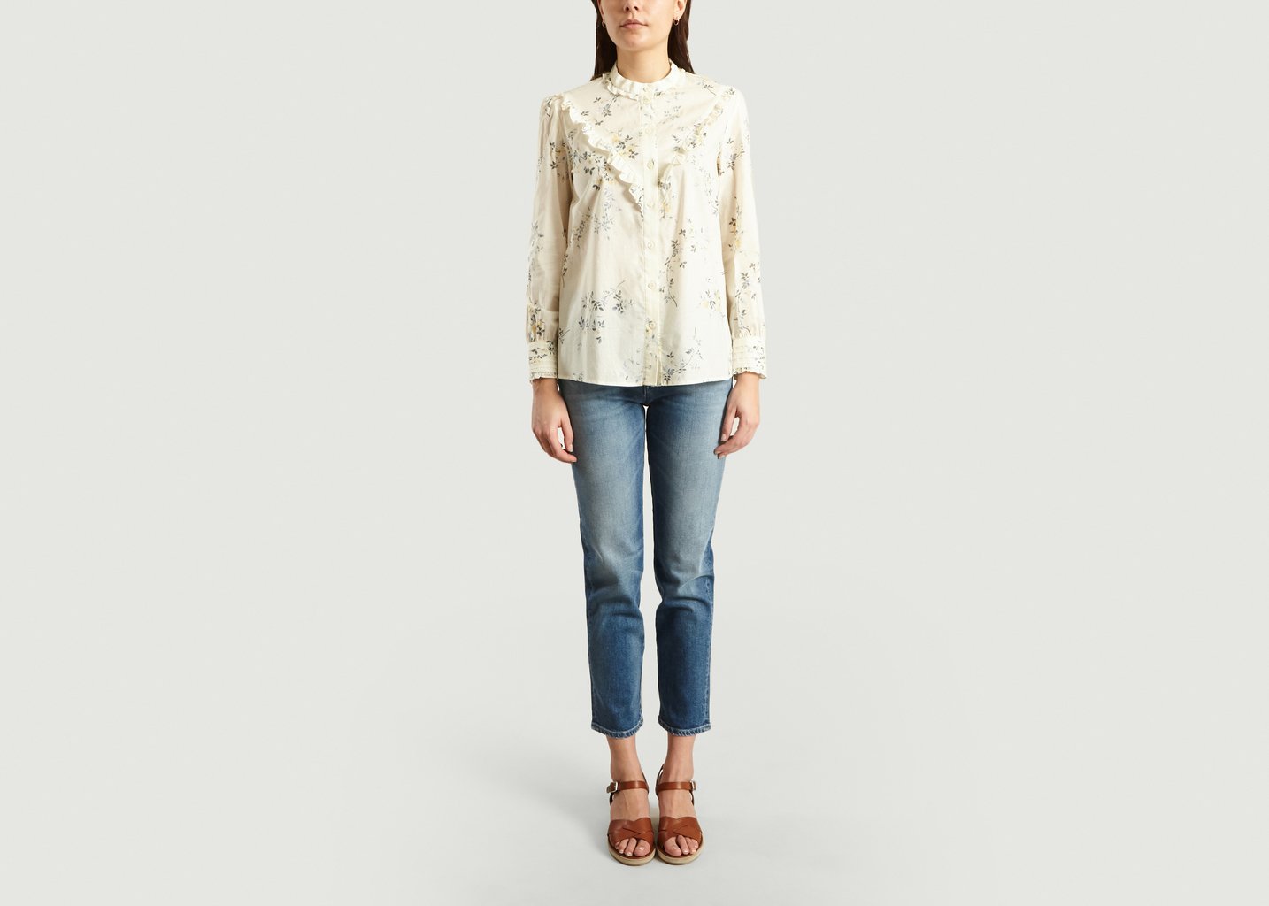 L'exception Blouse Polly Crème APC Paris