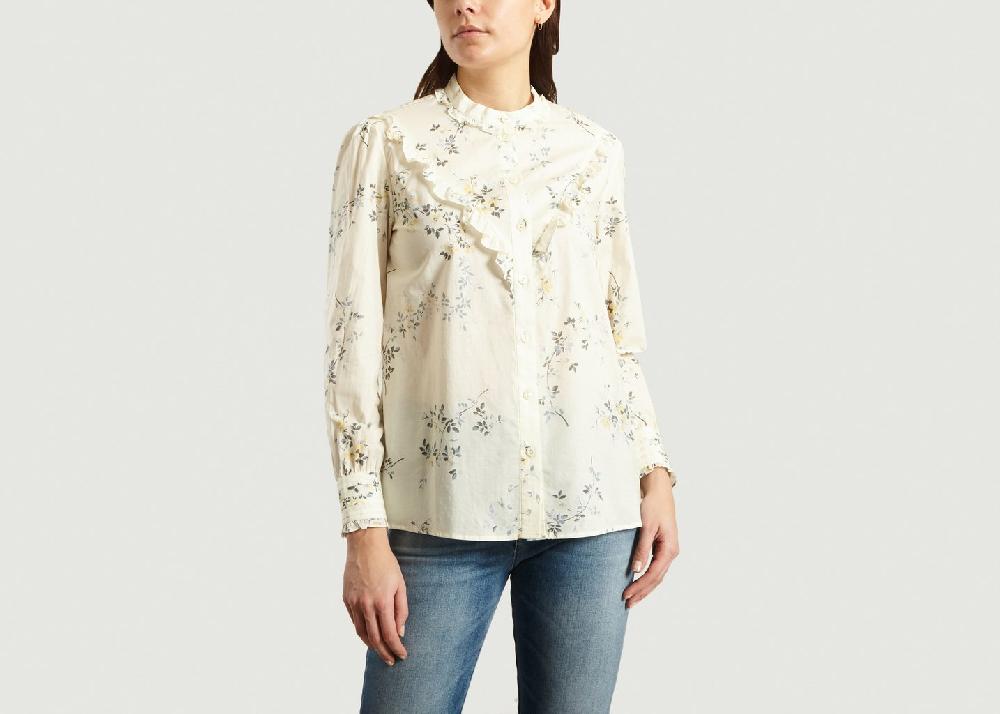 l'exception Blouse Polly Crème APC Paris