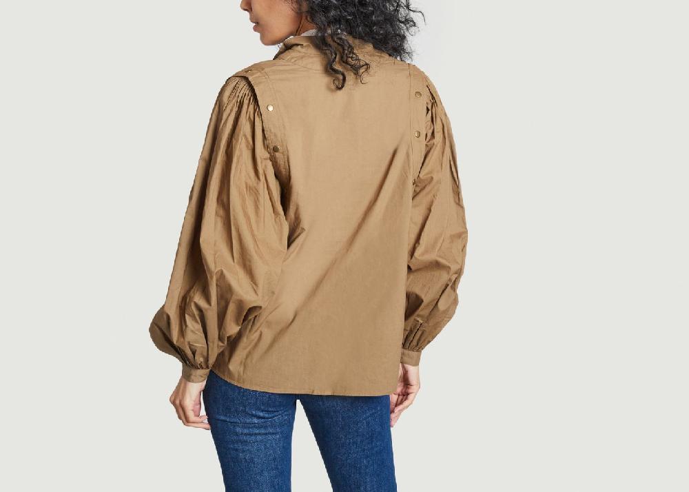 L'exception Blouse Robie Khaki Laurence Bras