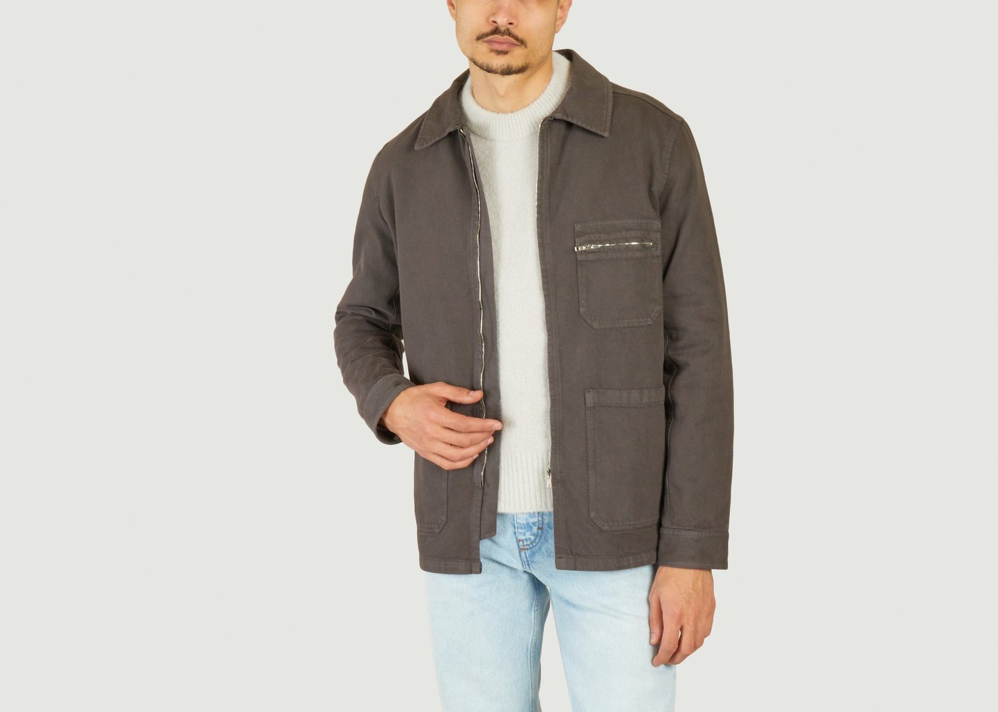 L'exception Blouson Connor Anthracite APC Paris