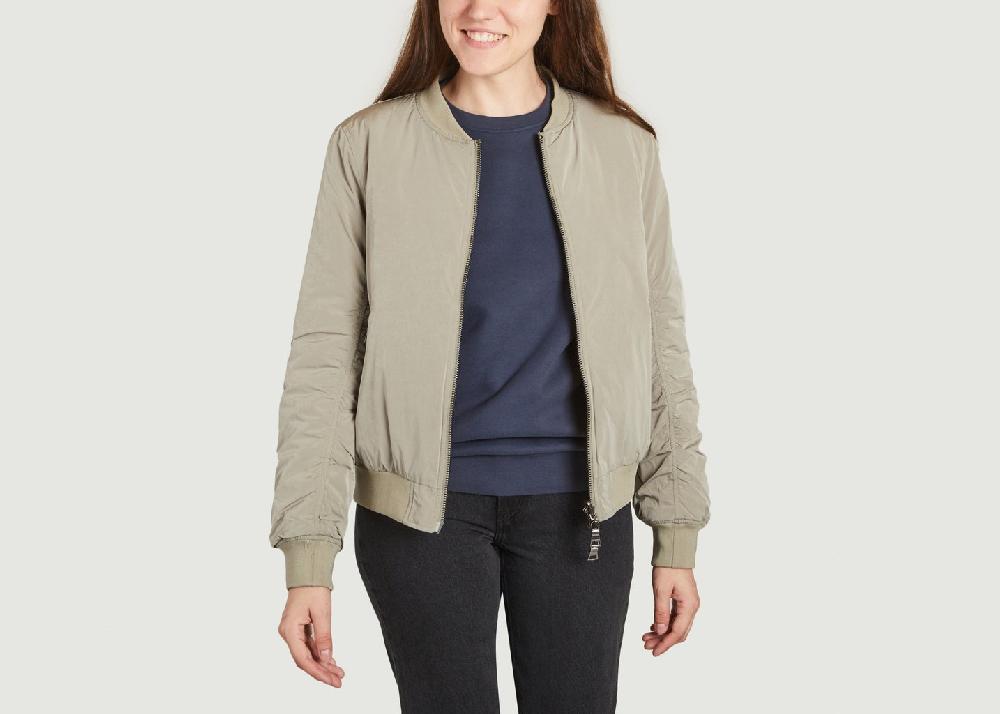 l'exception Blouson Lea Khaki Blonde No.8