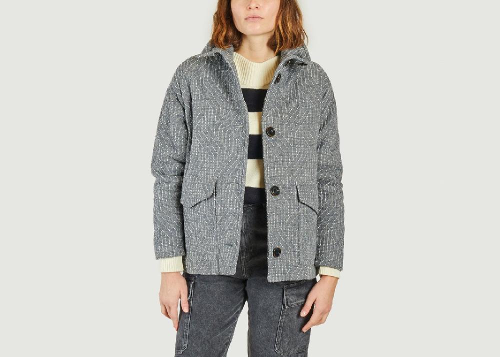 l'exception Blouson LI Gris Sessùn