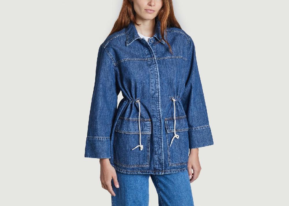 L'exception Blouson Miller Denim APC Paris
