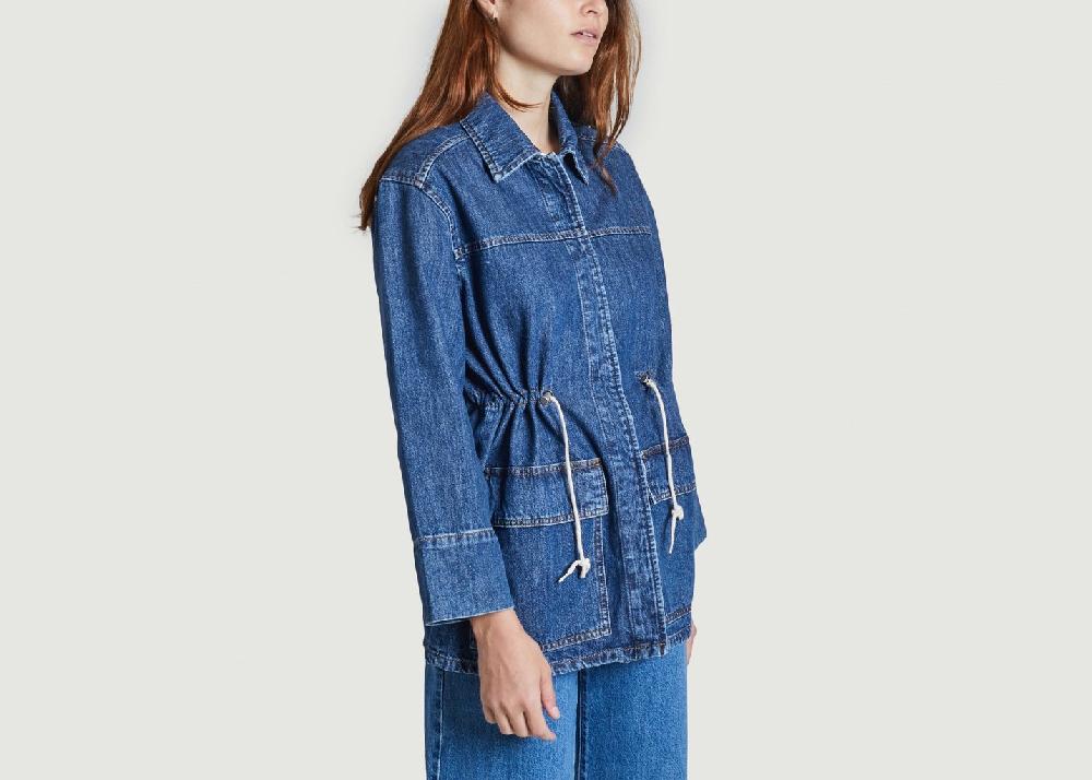 L'exception Blouson Miller Denim APC Paris