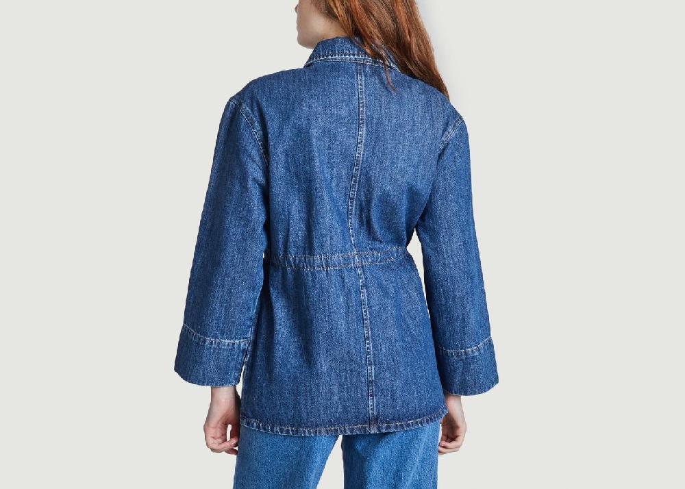 L'exception Blouson Miller Denim APC Paris