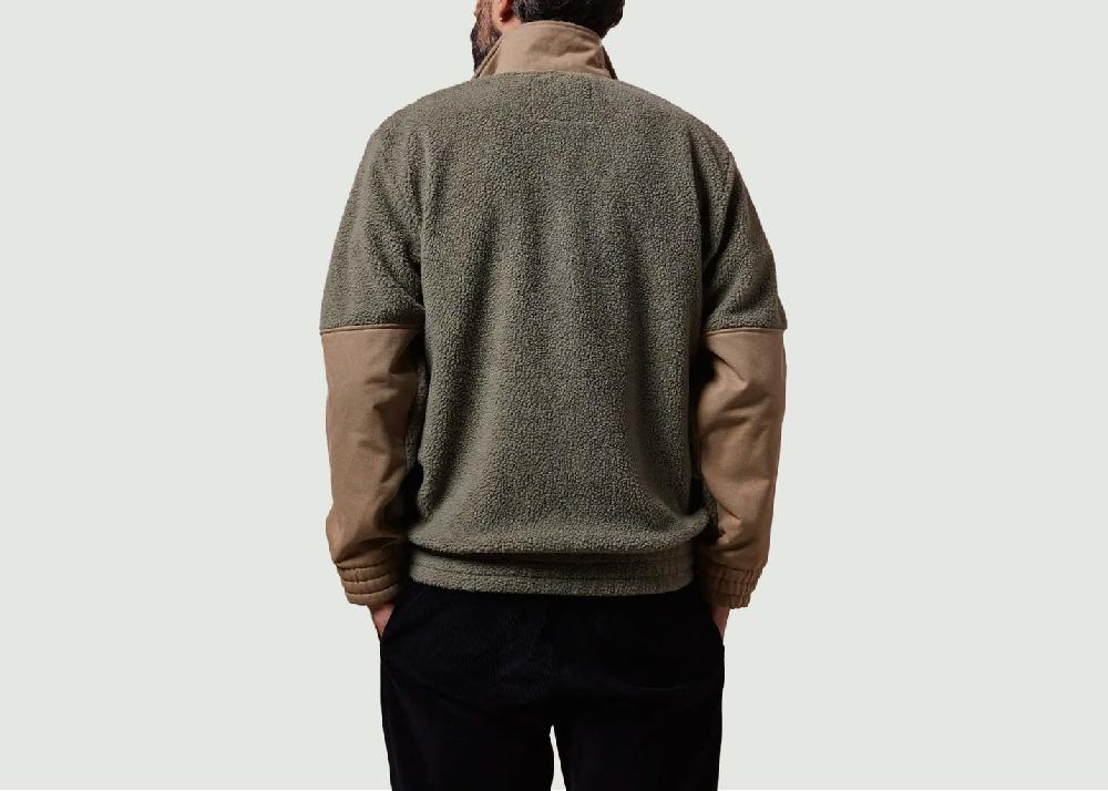 L'exception Blouson Polaire Khaki Later