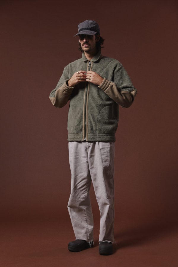 L'exception Blouson Polaire Khaki Later