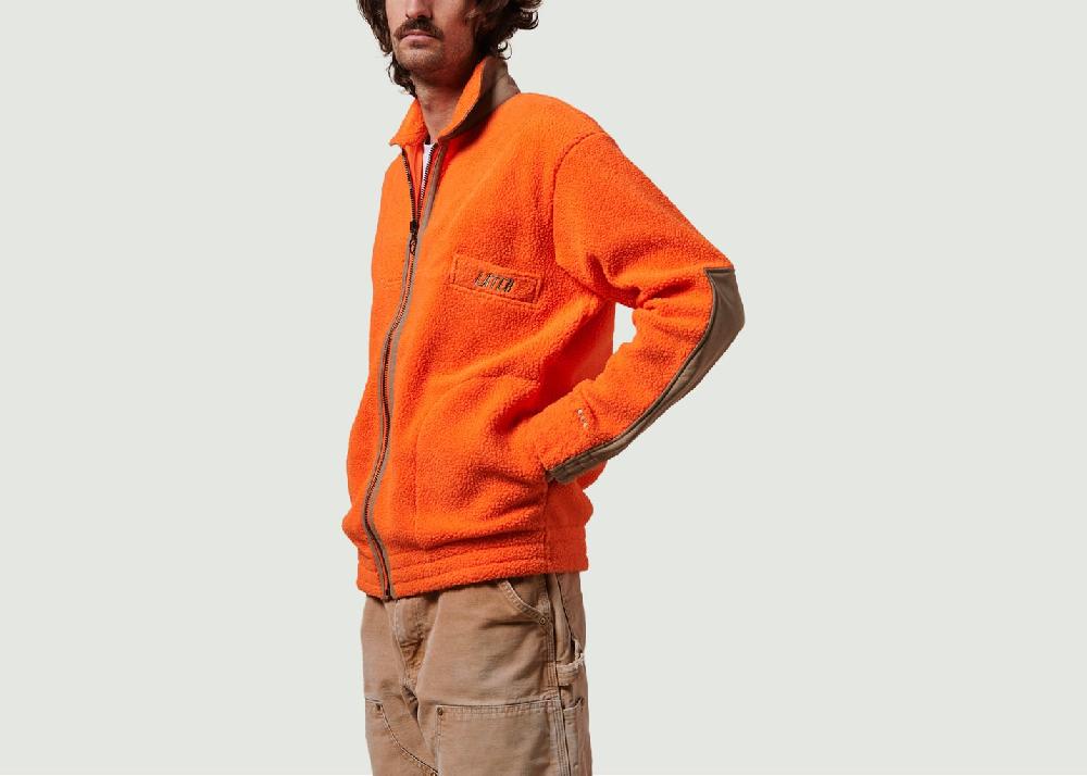 L'exception Blouson Polaire Orange Later