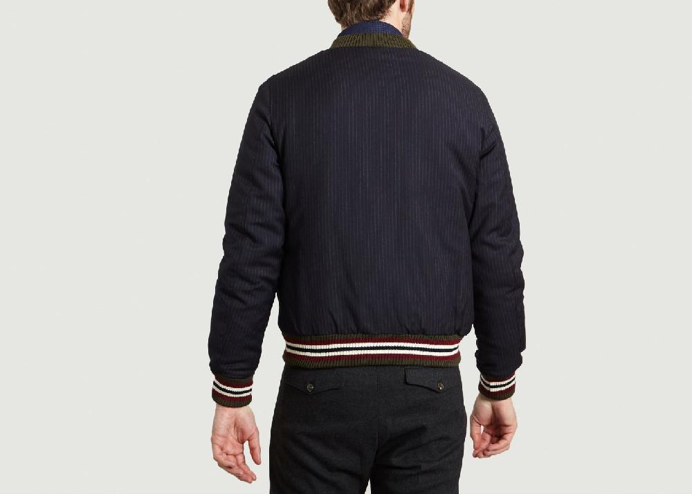 L'exception Blouson Steve Bleu Marine Ly Adams
