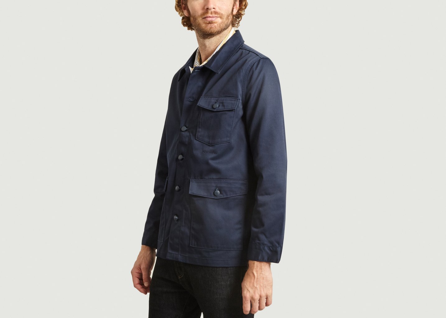 L'exception Blouson Work Bleu Marine M.C. Overalls