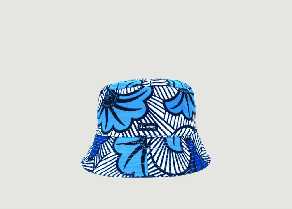 l'exception Bob Fleurs en coton Bleu Le Chapoté