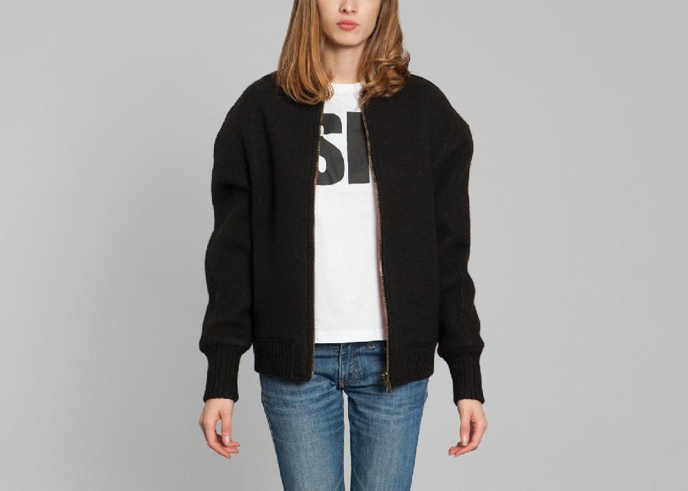 l'exception Bomber Eagle Noir Amish Boyish
