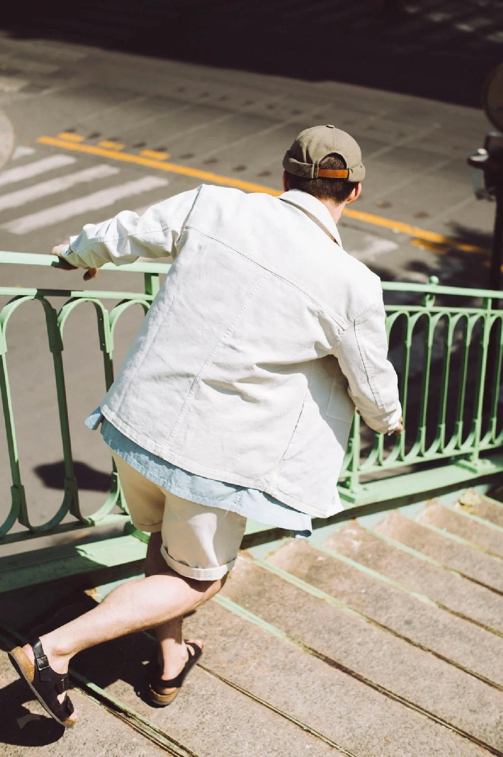 L'exception Bonnet Docker Miki Khaki Béton Ciré